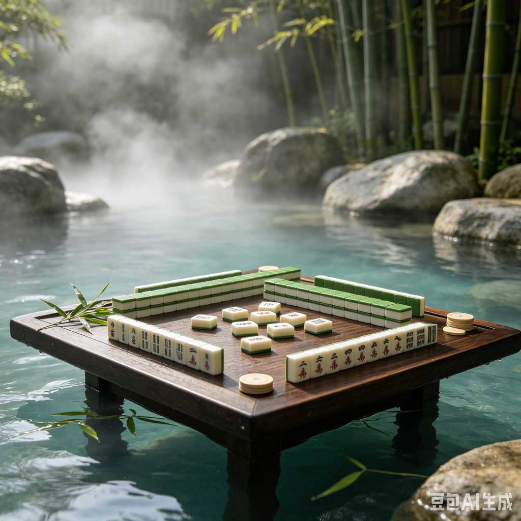 handmade mahjong tiles set