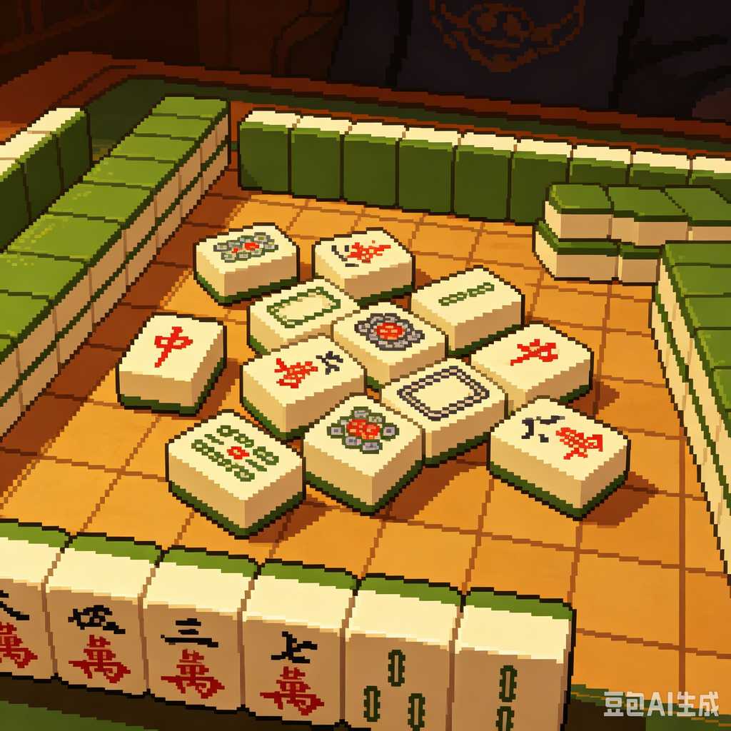 mahjong set for family game night