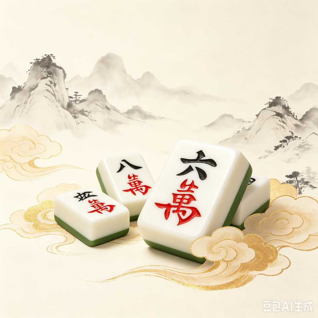 latest style mahjong tiles