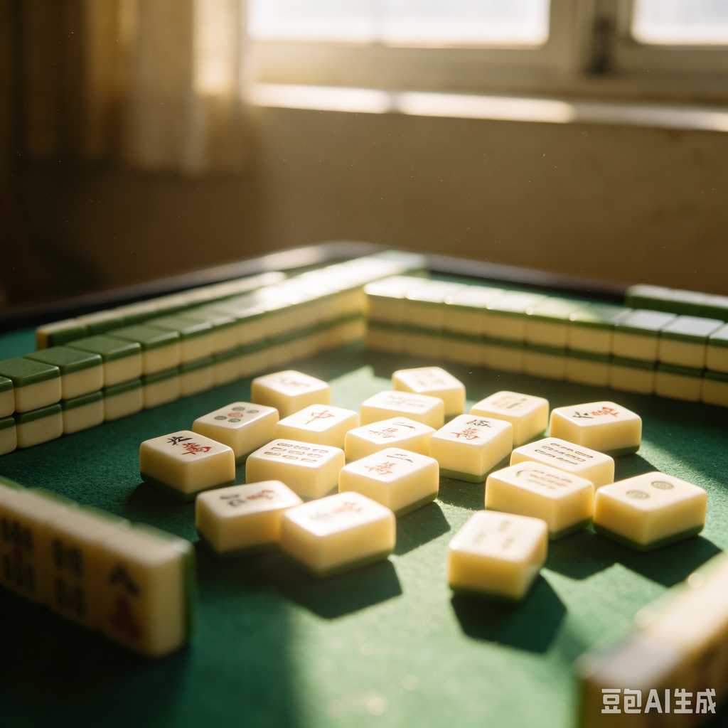 modern oriental mahjong set