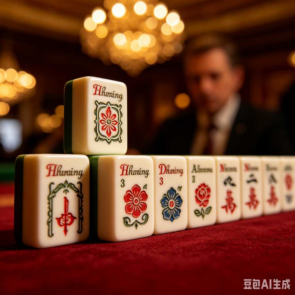 mah jongg set with carrying case