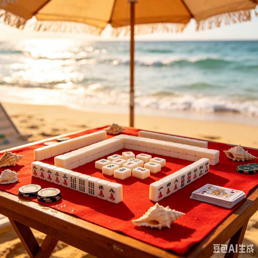 mahjong tile pushers and racks set